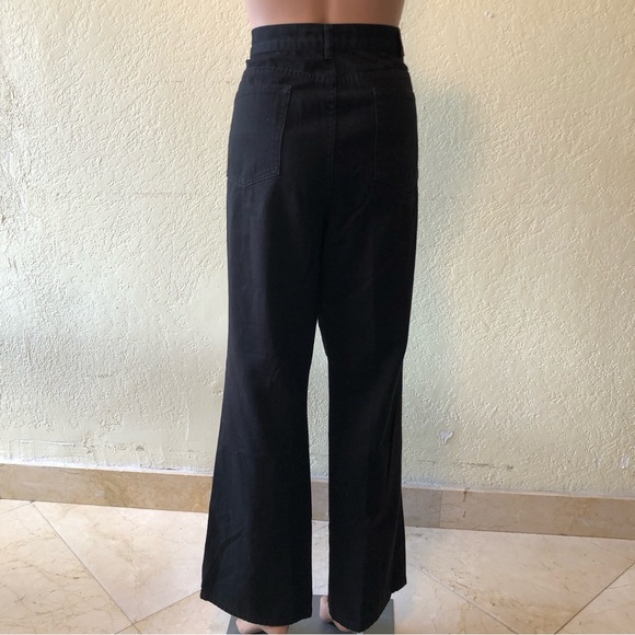 Lauren Jeans Co. Women’s Black Jeans Pants Size 12 Straight Leg Ralph Lauren - Picture 2 of 16